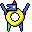 ozwomp with his arms up