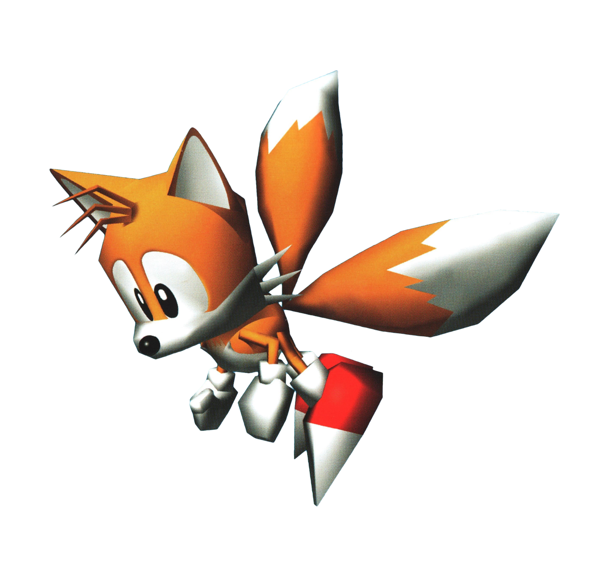 Miles Tails Prower from Sonic R on the Sega Saturn