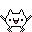 bendy leg lil cat ear face man going yay